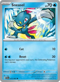 Sneasel (#013) — Reverse Holo — SFA 013