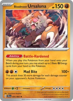 Bloodmoon Ursaluna (#025) — Reverse Holo — SFA 025