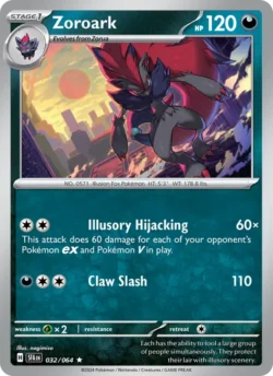 Zoroark (#032) — Reverse Holo — SFA 032