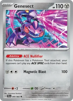 Genesect (#040) — Reverse Holo — SFA 040