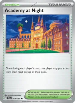 Academy at Night (#054) — Reverse Holo — SFA 054