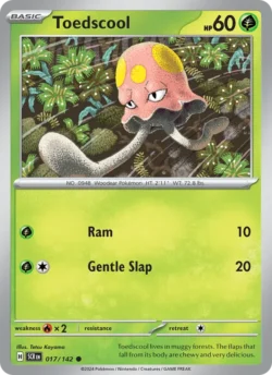 Toedscool (#017) — Reverse Holo — SCR 017
