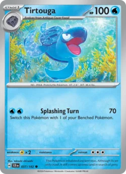 Tirtouga (#037) — Reverse Holo — SCR 037
