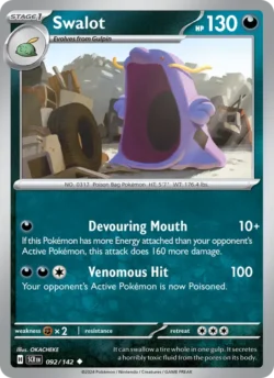 Swalot (#092) — Reverse Holo — SCR 092