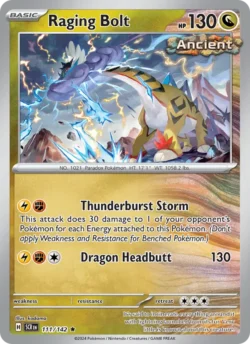 Raging Bolt (#111) — Reverse Holo — SCR 111