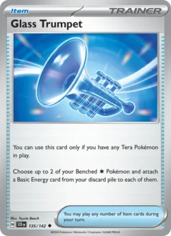 Glass Trumpet (#135) — Reverse Holo — SCR 135