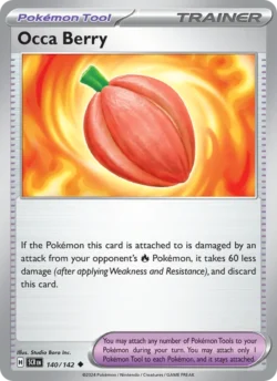 Occa Berry (#140) — Reverse Holo — SCR 140