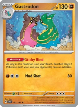 Gastrodon (#107) — Reverse Holo — SSP 107