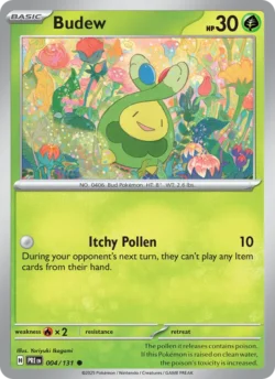 Budew (#004) — Reverse Holo — PRE 004