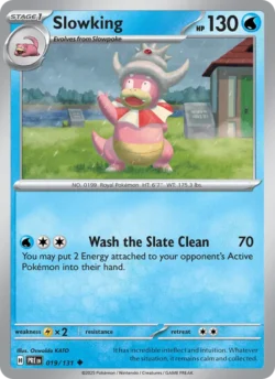 Slowking (#019) — Pokeball — Reverse Holo — xPRE 019 — PRE 019