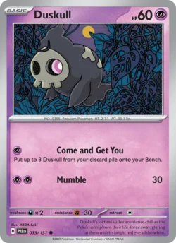 Duskull (#035) — Reverse Holo — PRE 035