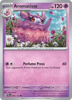 Aromatisse (#039) — Reverse Holo — PRE 039