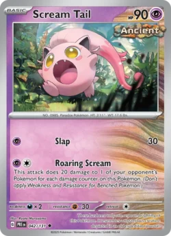 Scream Tail (#042) — Reverse Holo — PRE 042