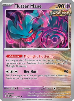 Flutter Mane (#043) — Reverse Holo — PRE 043