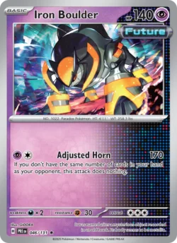 Iron Boulder (#046) — Reverse Holo — PRE 046