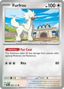 Furfrou (#088) — Reverse Holo — PRE 088