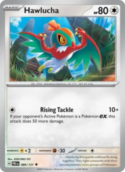 Hawlucha (#089) — Reverse Holo — PRE 089