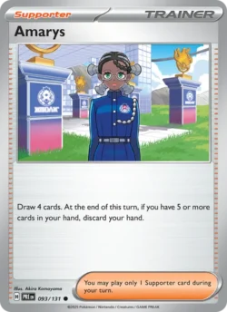 Amarys (#093) — Reverse Holo — PRE 093