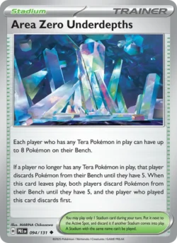 Area Zero Underdepths (#094) — Reverse Holo — PRE 094