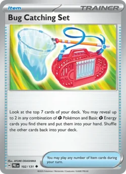 Bug Catching Set (#102) — Reverse Holo — PRE 102