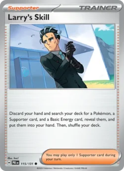 Larry's Skill (#115) — Reverse Holo — PRE 115