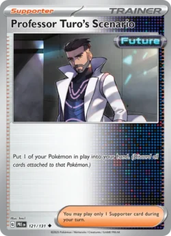Professor Turo's Scenario (#121) — Reverse Holo — PRE 121