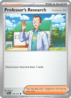 Professor's Research (#123) — Reverse Holo — PRE 123