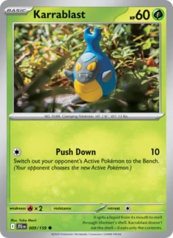 Karrablast (#009) — Reverse Holo — JTG 009