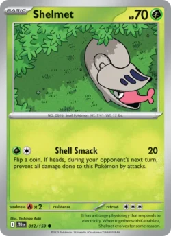 Shelmet (#012) — Reverse Holo — JTG 012
