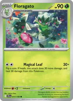 Floragato (#017) — Reverse Holo — JTG 017