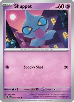 Shuppet (#059) — Reverse Holo — JTG 059