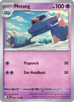 Metang (#062) — Reverse Holo — JTG 062