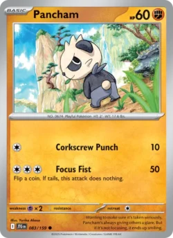 Pancham (#083) — Reverse Holo — JTG 083