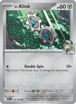 N's Klink (#103) — Reverse Holo — JTG 103