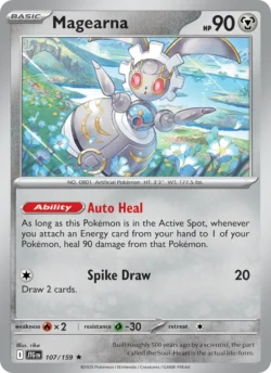 Magearna (#107) — Reverse Holo — JTG 107