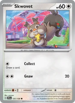 Skwovet (#131) — Reverse Holo — JTG 131
