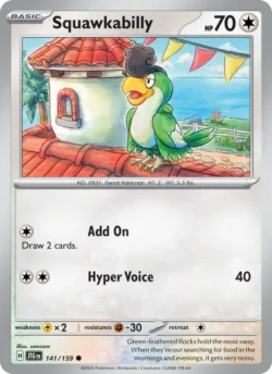 Squawkabilly (#141) — Reverse Holo — JTG 141