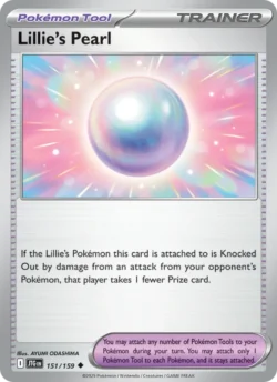 Lillie's Pearl (#151) — Reverse Holo — JTG 151