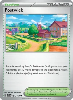 Postwick (#154) — Reverse Holo — JTG 154