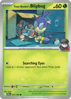 Team Rocket's Blipbug (#015) Reverse Holo — Reverse Holo — DRI 015