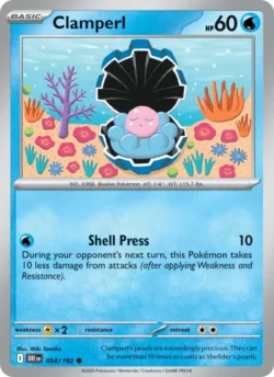 Clamperl (#054) — Reverse Holo — DRI 054