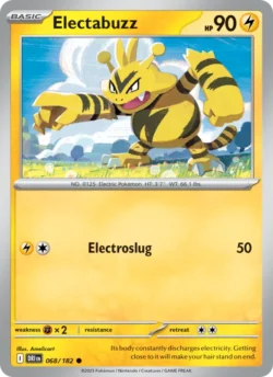 Electabuzz (#068) — Reverse Holo — DRI 068