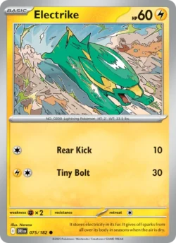 Electrike (#075) — Reverse Holo — DRI 075