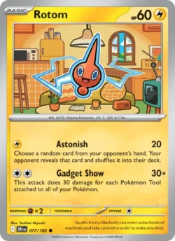 Rotom (#077) — Reverse Holo — DRI 077