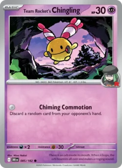 Team Rocket's Chingling (#085) — Reverse Holo — DRI 085