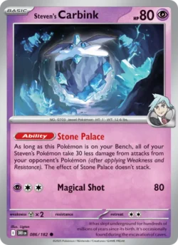 Steven's Carbink (#086) Reverse Holo — Reverse Holo — DRI 086