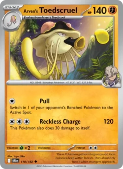 Arven's Toedscruel (#110) — Reverse Holo — DRI 110