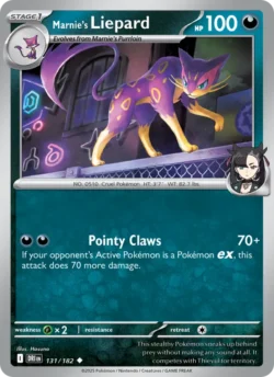 Marnie's Liepard (#131) Reverse Holo — Reverse Holo — DRI 131