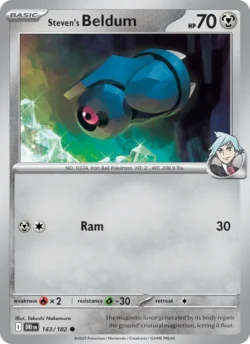 Steven's Beldum (#143) — Reverse Holo — DRI 143