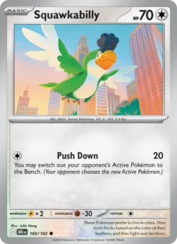 Squawkabilly (#160) — Reverse Holo — DRI 160